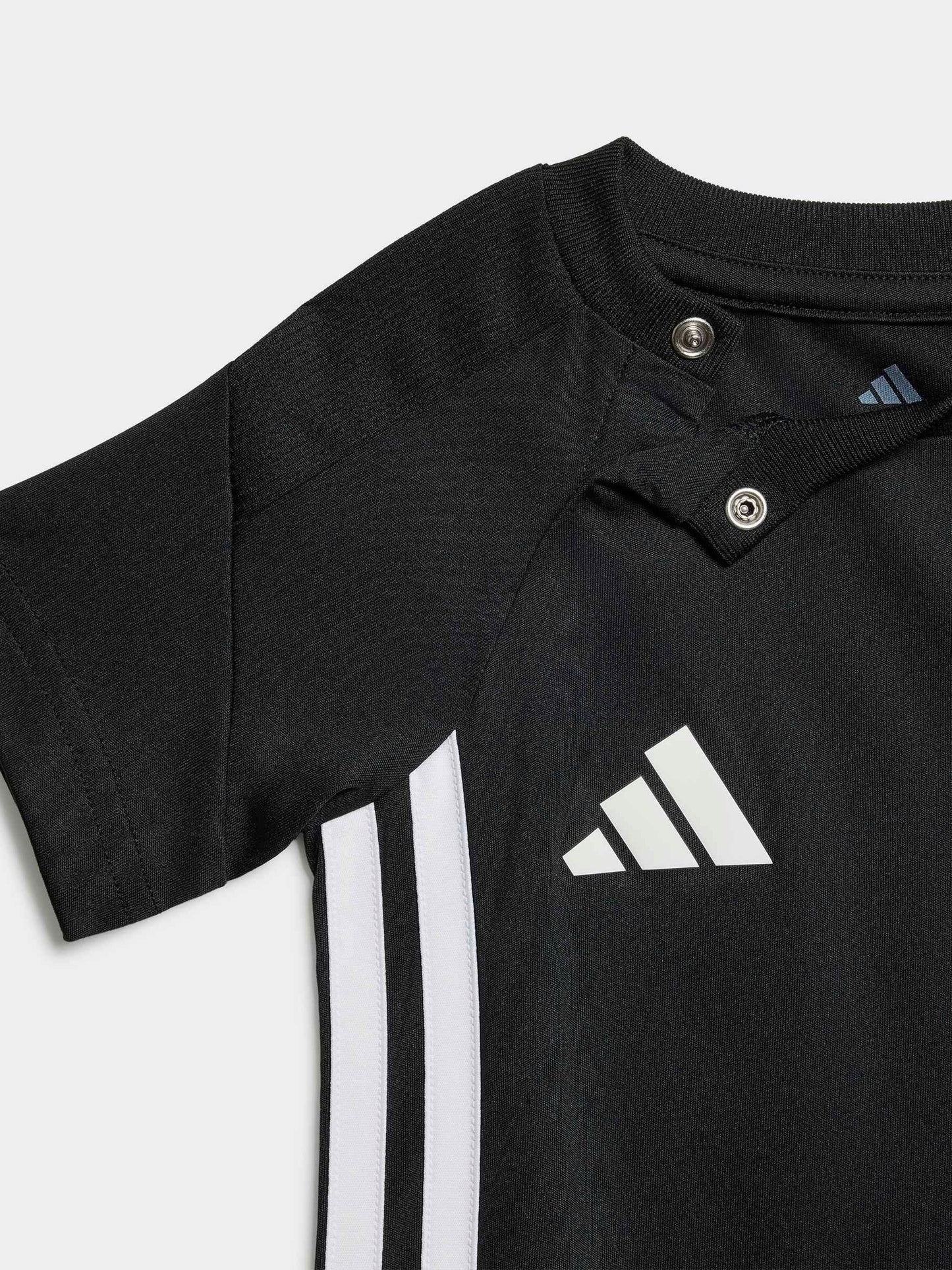 adidas Black Tiro Essentials Top and Shorts Infant Set image 5