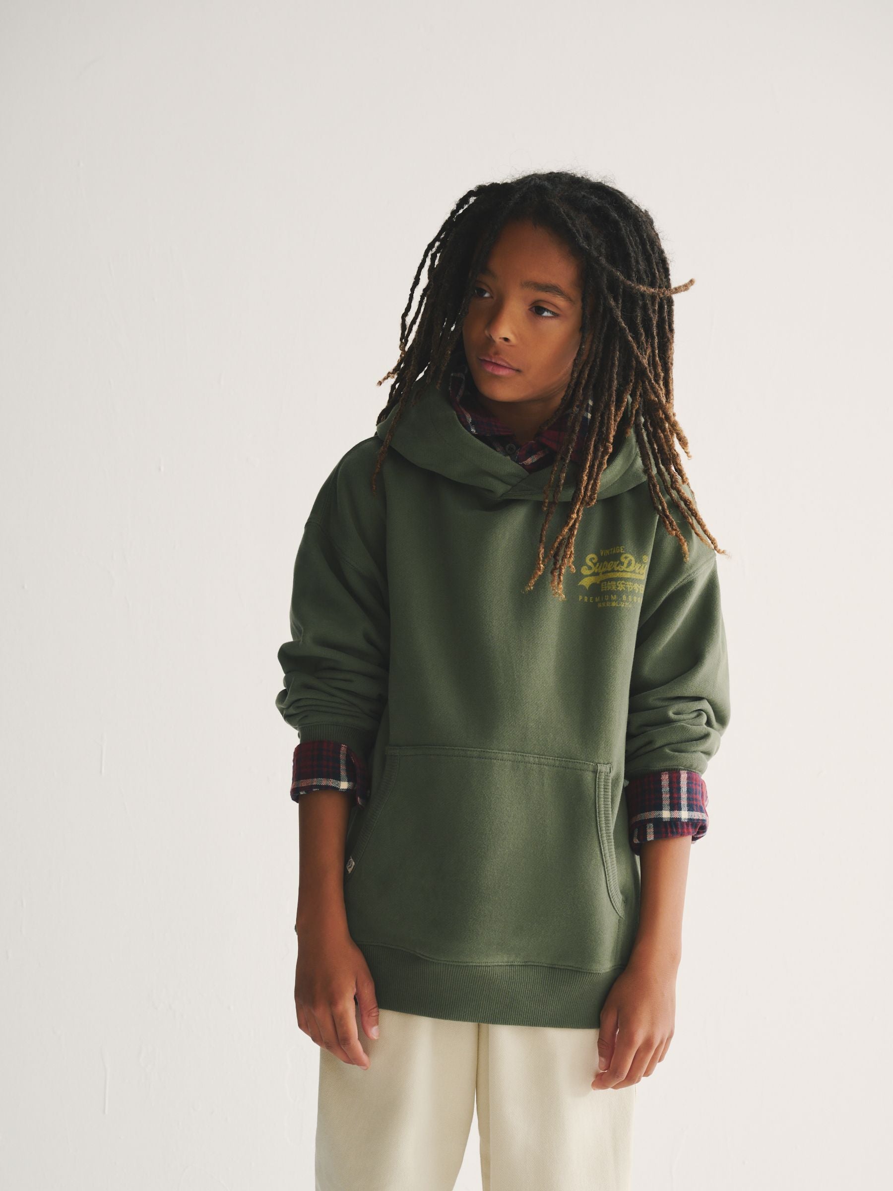 Dsiney Kidz - Superdry Dark Green Hoodie image 1