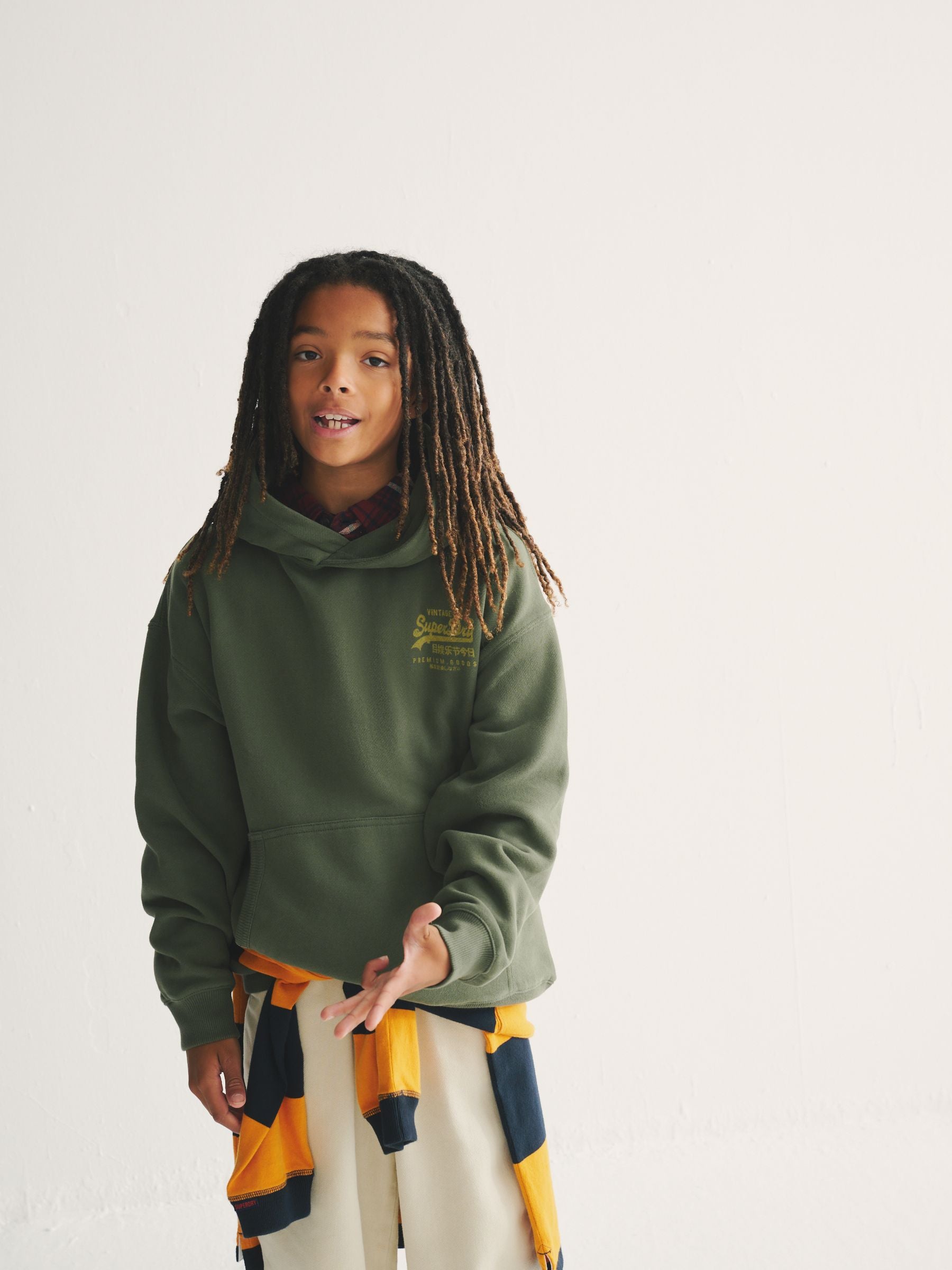 Dsiney Kidz - Superdry Dark Green Hoodie image 2