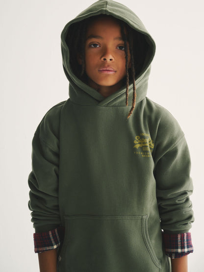 Dsiney Kidz - Superdry Dark Green Hoodie image 3