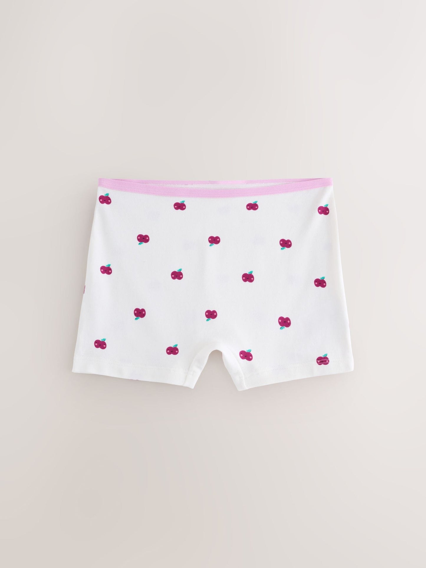 Pink/Lilac Fruits Short Briefs 5 Pack (2-16yrs) image 4