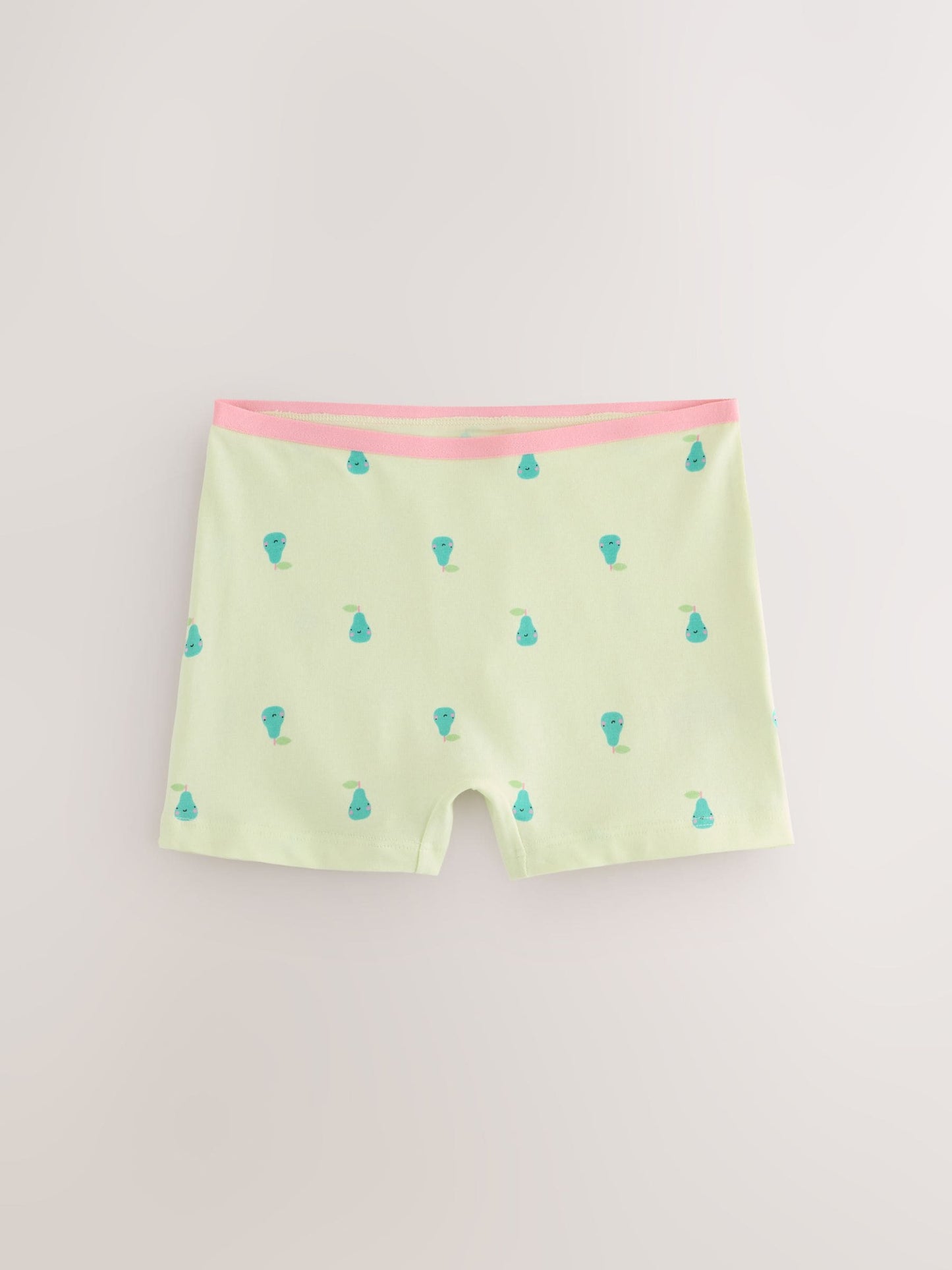 Pink/Lilac Fruits Short Briefs 5 Pack (2-16yrs) image 5
