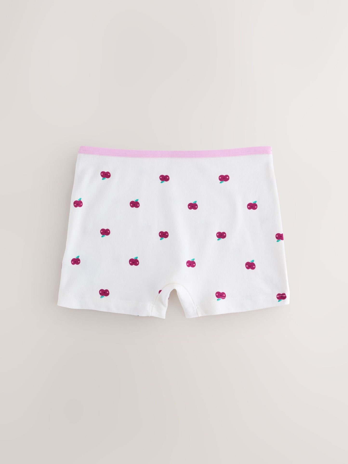 Pink/Lilac Fruits Short Briefs 5 Pack (2-16yrs) image 7