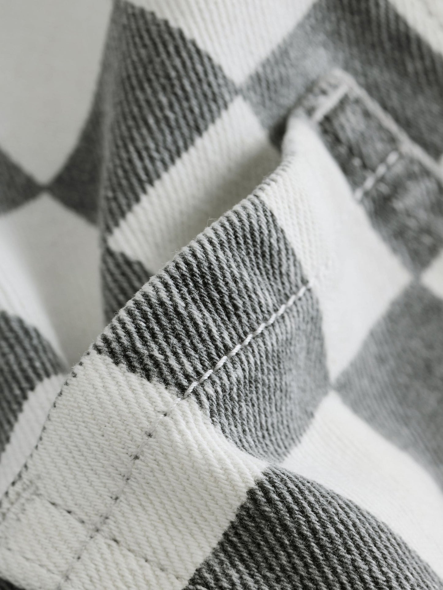 Dsiney Kidz - Grey/White Checkerboard Long Sleeve Zip Through Overshirt (3mths-7yrs) image 9