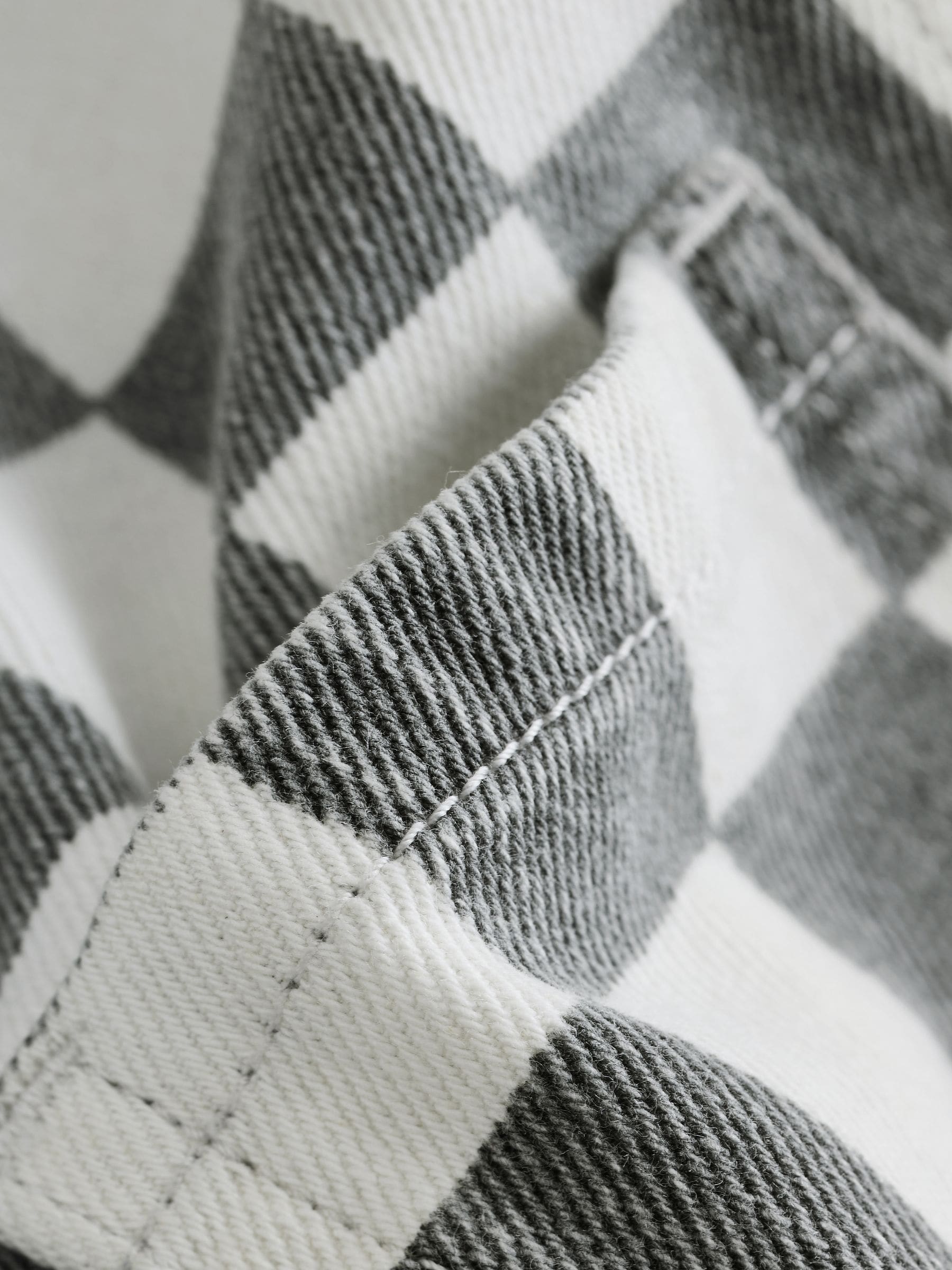 Dsiney Kidz - Grey/White Checkerboard Long Sleeve Zip Through Overshirt (3mths-7yrs) image 9