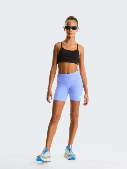The North Face Blue Girls Flex 5inch Shorts image 3
