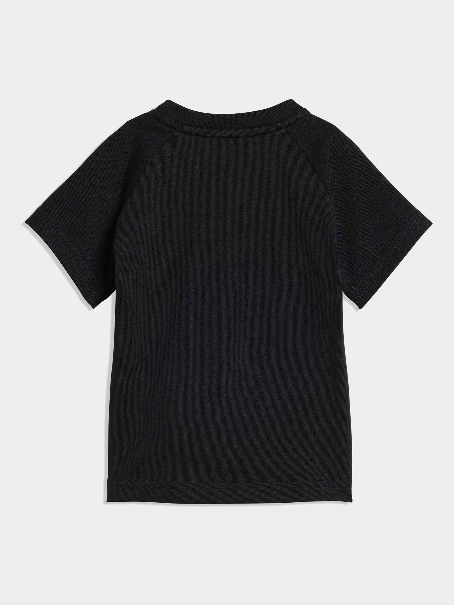 adidas Originals Black Trefoil Top and Shorts Infant Set image 3