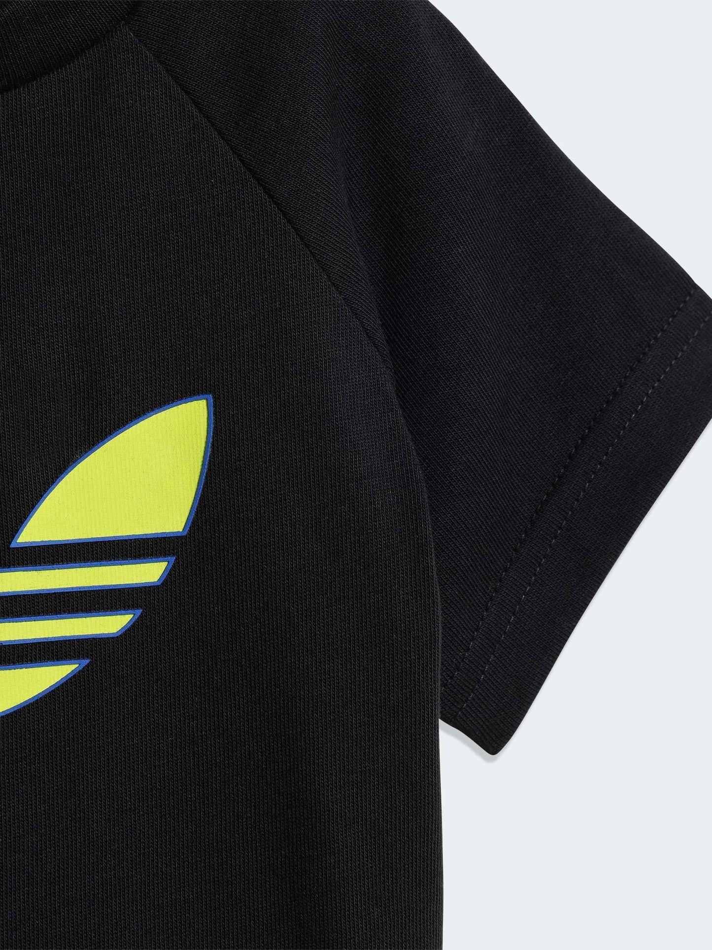 adidas Originals Black Trefoil Top and Shorts Infant Set image 5