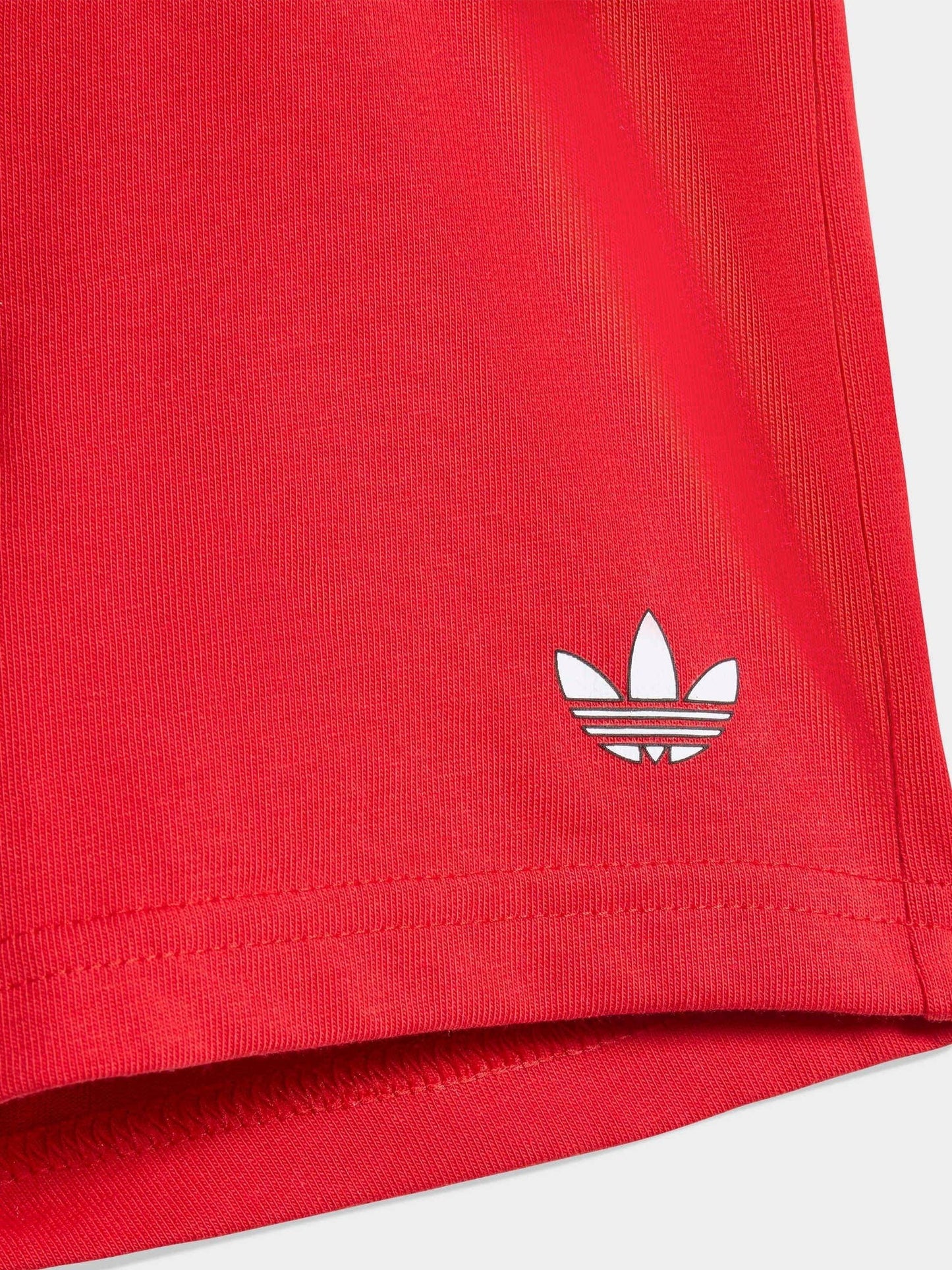 adidas Originals Red Trefoil Top and Shorts Infant Set image 5