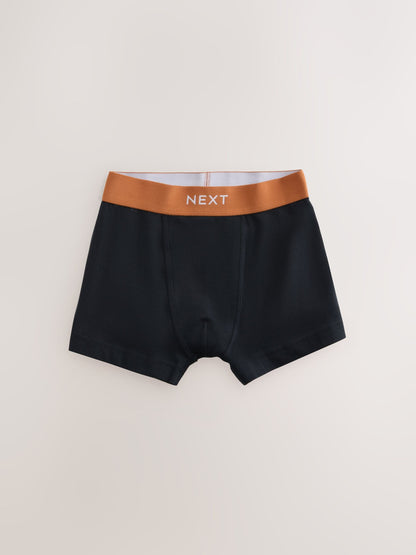 Dsiney Kidz - Black with Central Logo Waistband Trunks 5 Pack (1.5-16yrs) image 3