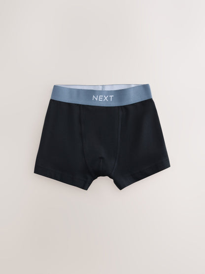 Dsiney Kidz - Black with Central Logo Waistband Trunks 5 Pack (1.5-16yrs) image 5