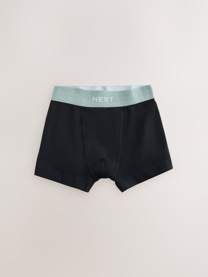 Dsiney Kidz - Black with Central Logo Waistband Trunks 5 Pack (1.5-16yrs) image 6