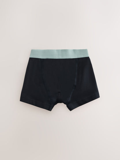 Dsiney Kidz - Black with Central Logo Waistband Trunks 5 Pack (1.5-16yrs) image 7