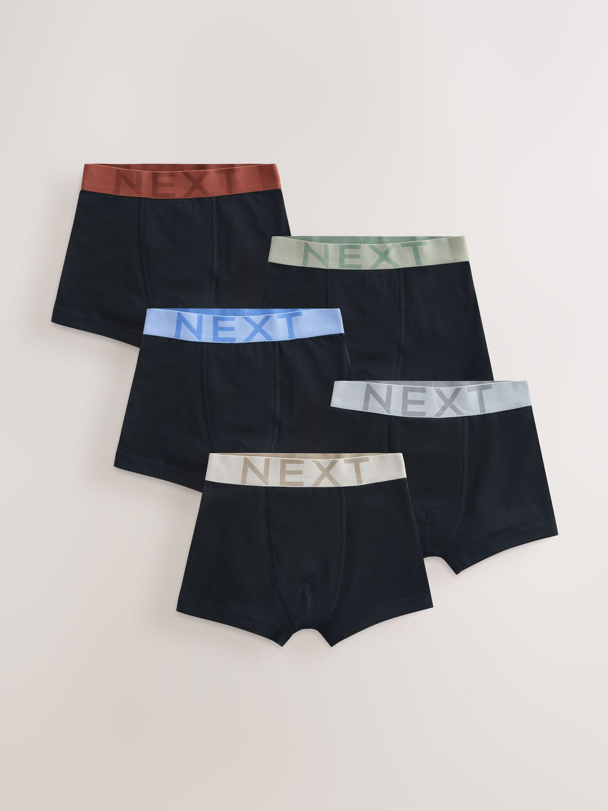 Dsiney Kidz - Black/Metallic Trunks 5 Pack (1.5-16yrs) image 1