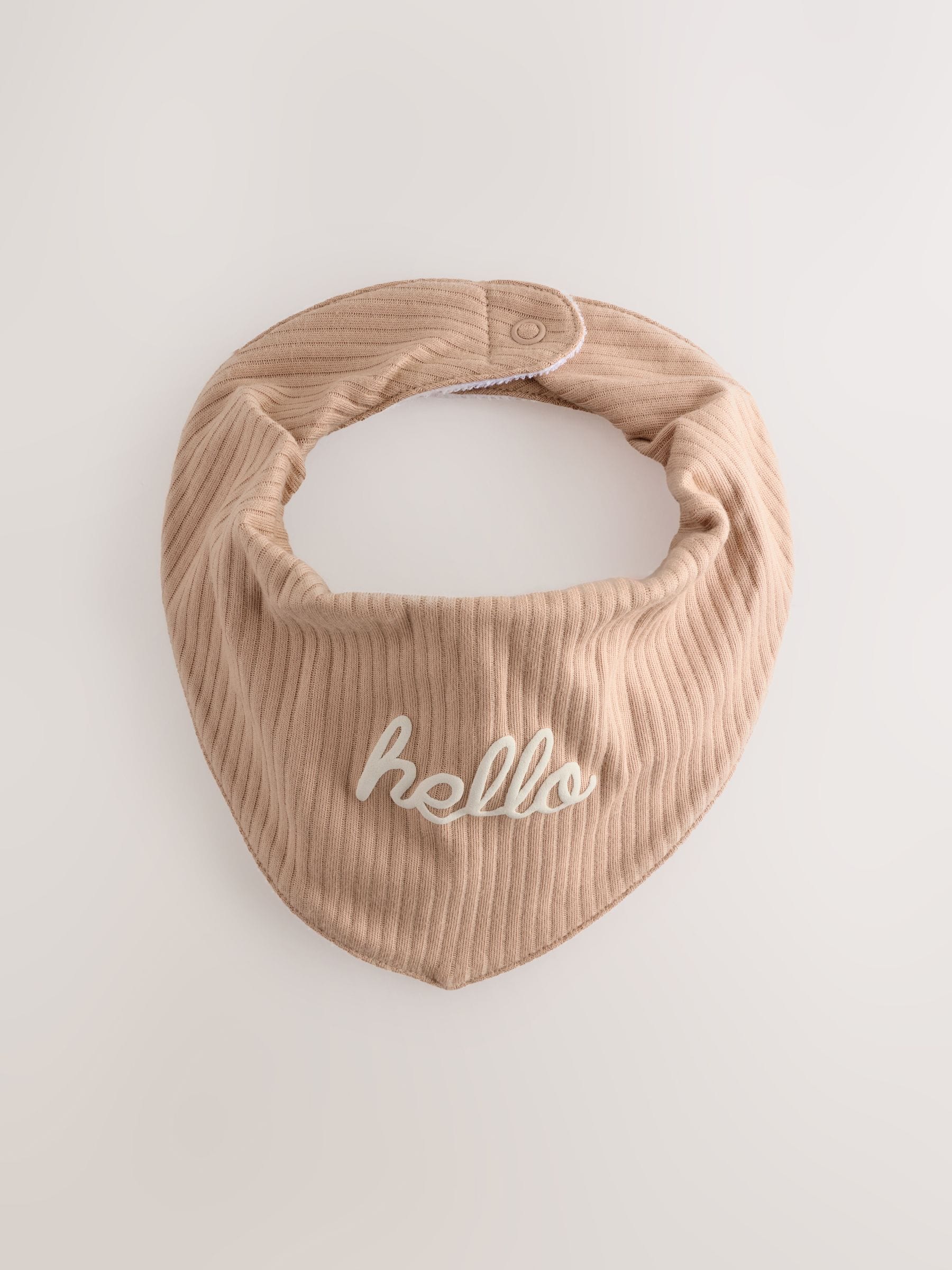 Neutral Milk Club Baby Hat & Bib Set (0-12mths) image 4