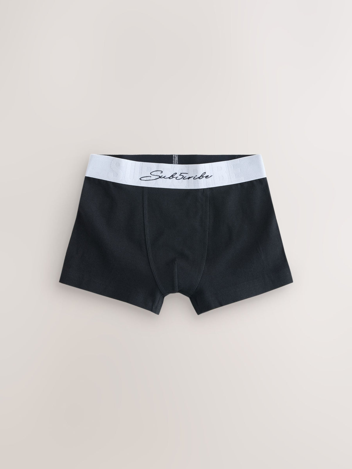 Dsiney Kidz - Black Subscribe Waistband Trunks 7 Pack (2-16yrs) image 6