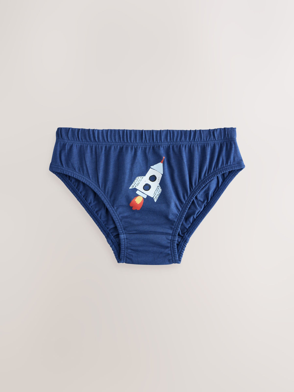 Dsiney Kidz - Navy Space Cotton Printed Briefs 5 Pack (1.5-10yrs) image 5