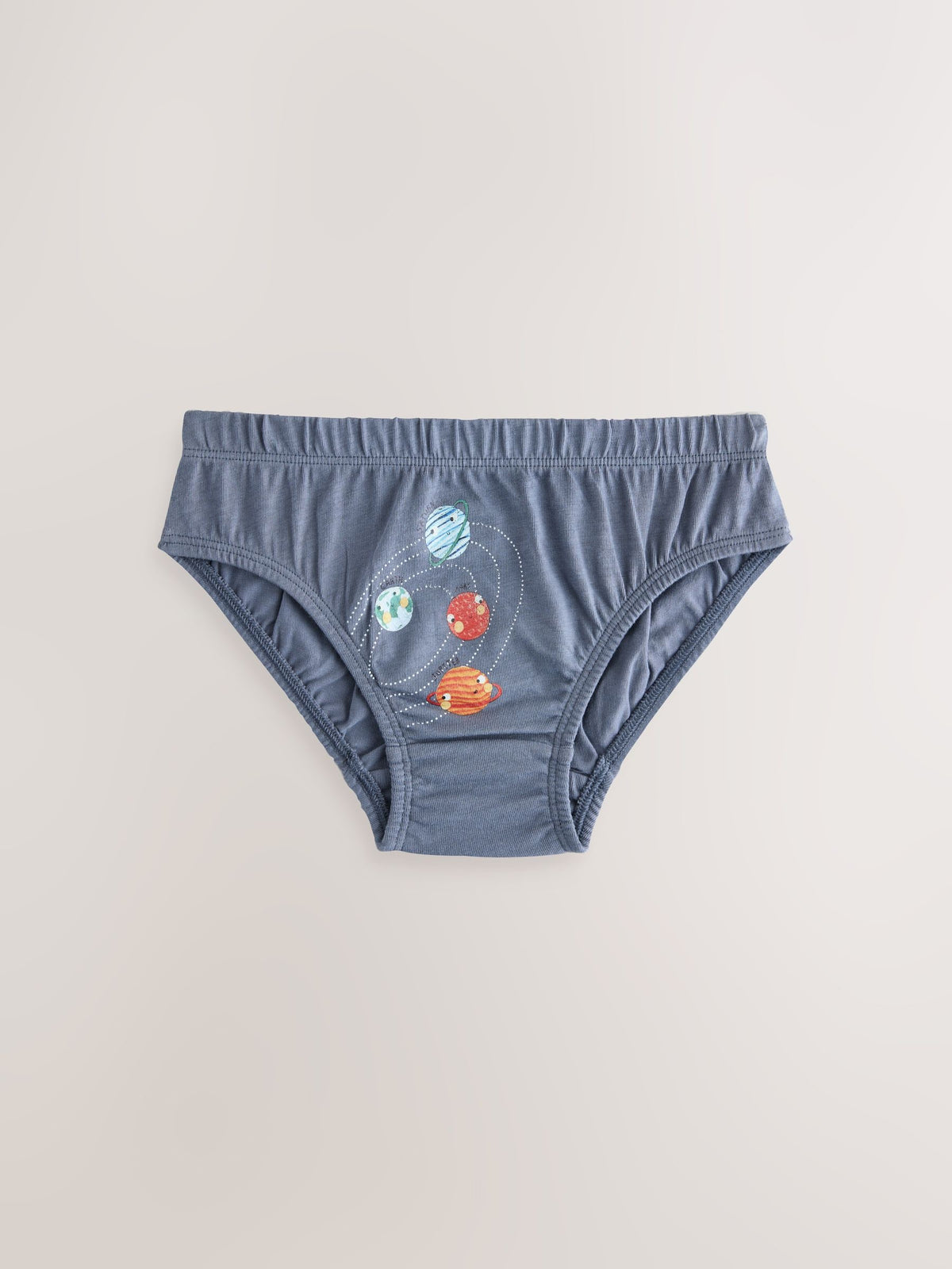 Dsiney Kidz - Navy Space Cotton Printed Briefs 5 Pack (1.5-10yrs) image 6