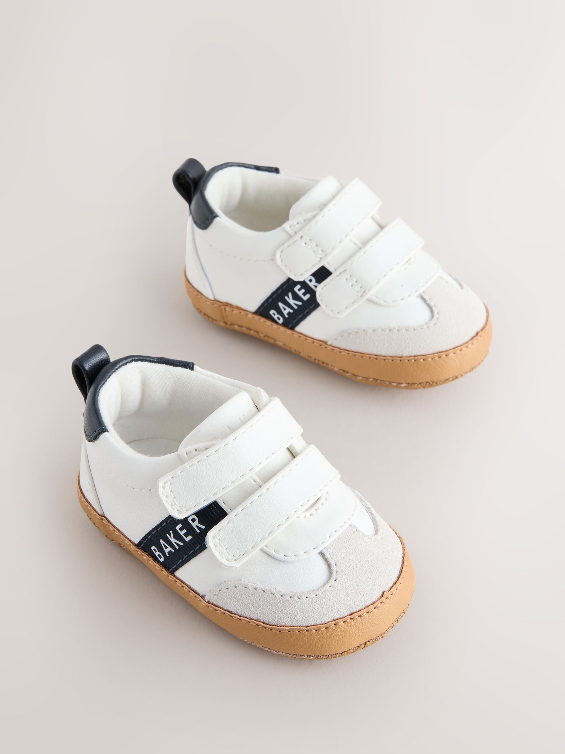 Baker by Ted Baker Baby Gum Sole Padders Trainers image 3