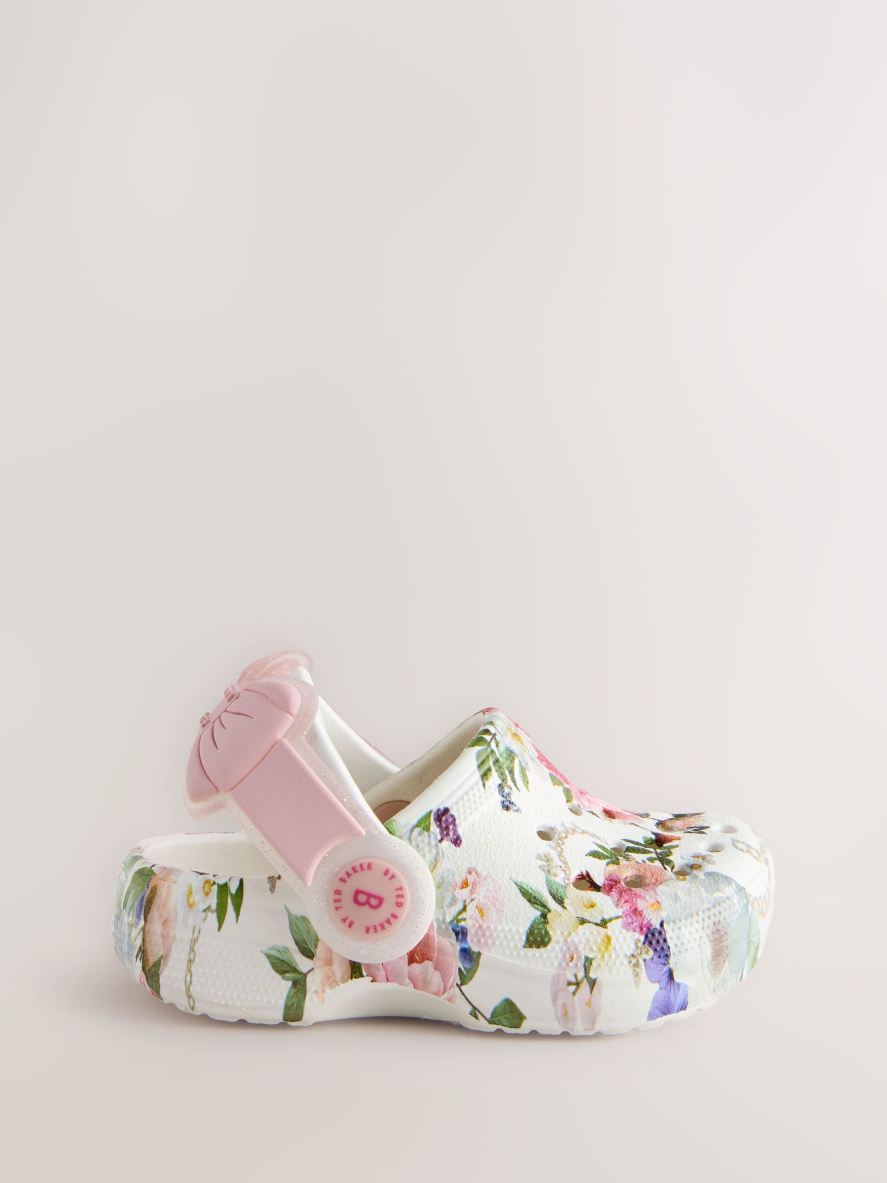 Baker by Ted Baker Baby Girls Clog Sandals With Bow image 2