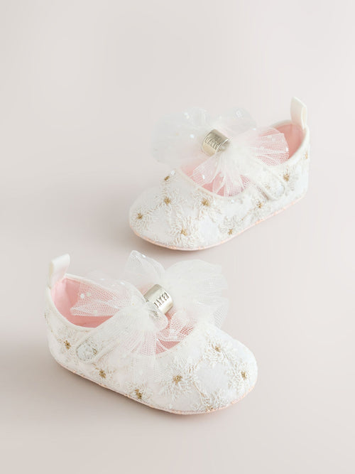 Baker by Ted Baker Baby Occasion Corsage Mary Jane Padder Shoes image 1