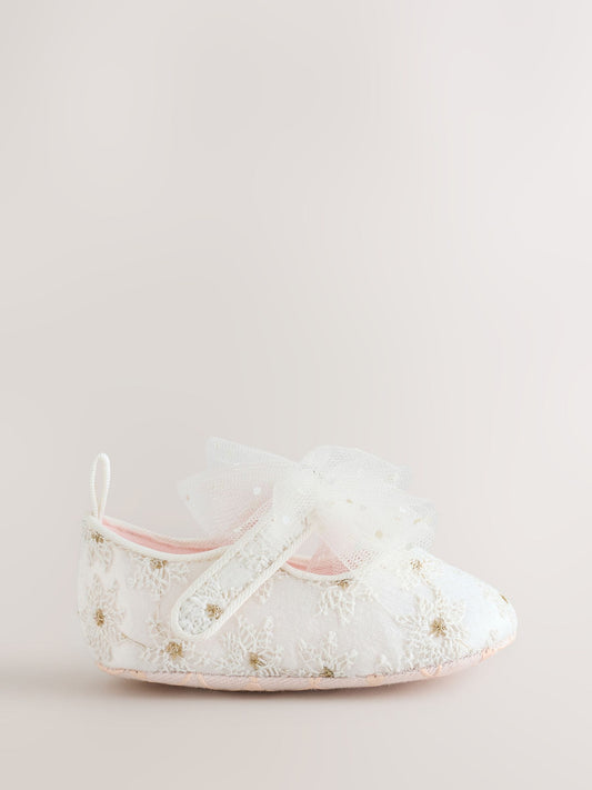 Baker by Ted Baker Baby Occasion Corsage Mary Jane Padder Shoes image 2