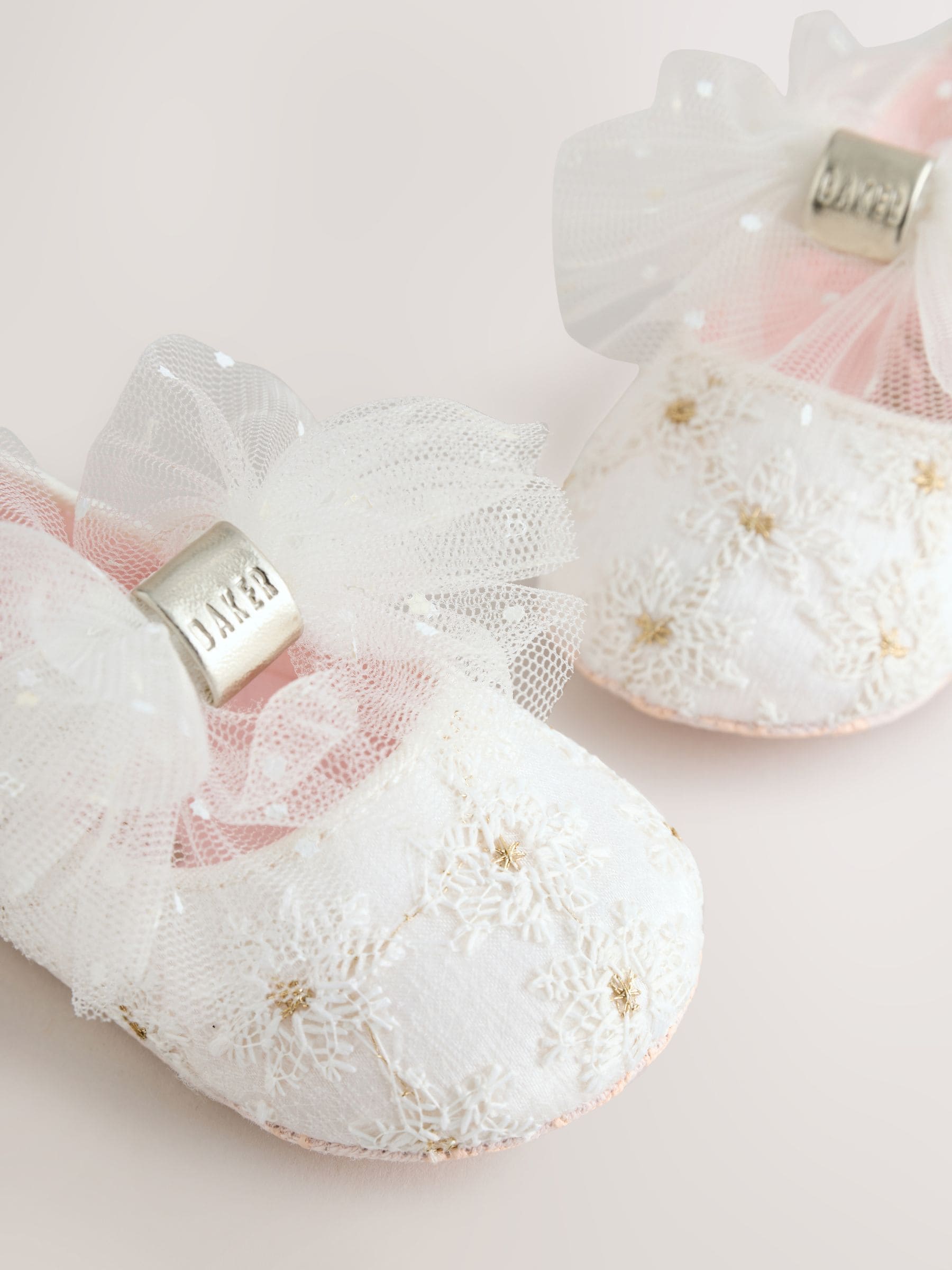 Baker by Ted Baker Baby Occasion Corsage Mary Jane Padder Shoes image 3