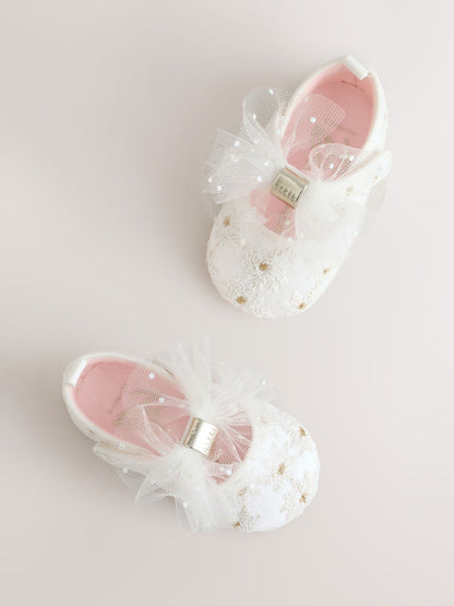 Baker by Ted Baker Baby Occasion Corsage Mary Jane Padder Shoes image 5