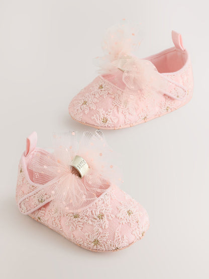Baker by Ted Baker Baby Occasion Corsage Mary Jane Padder Shoes image 1