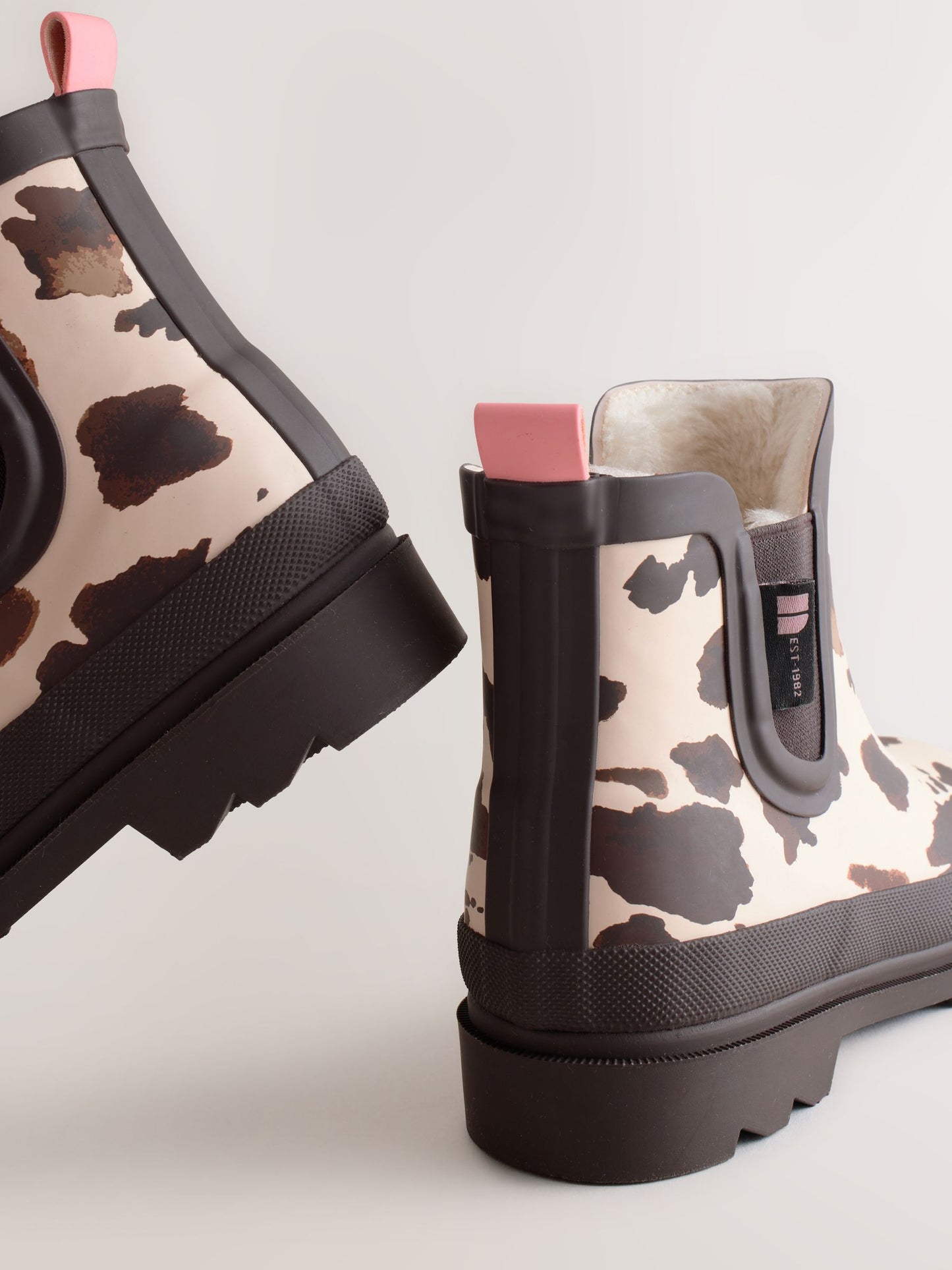 Cow Print Chelsea Wellies image 3