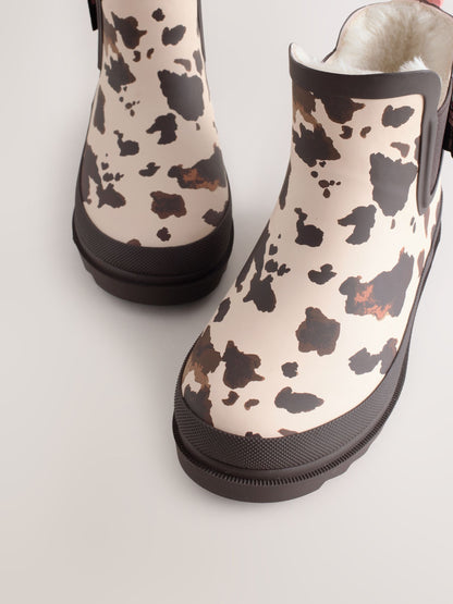 Cow Print Chelsea Wellies image 4
