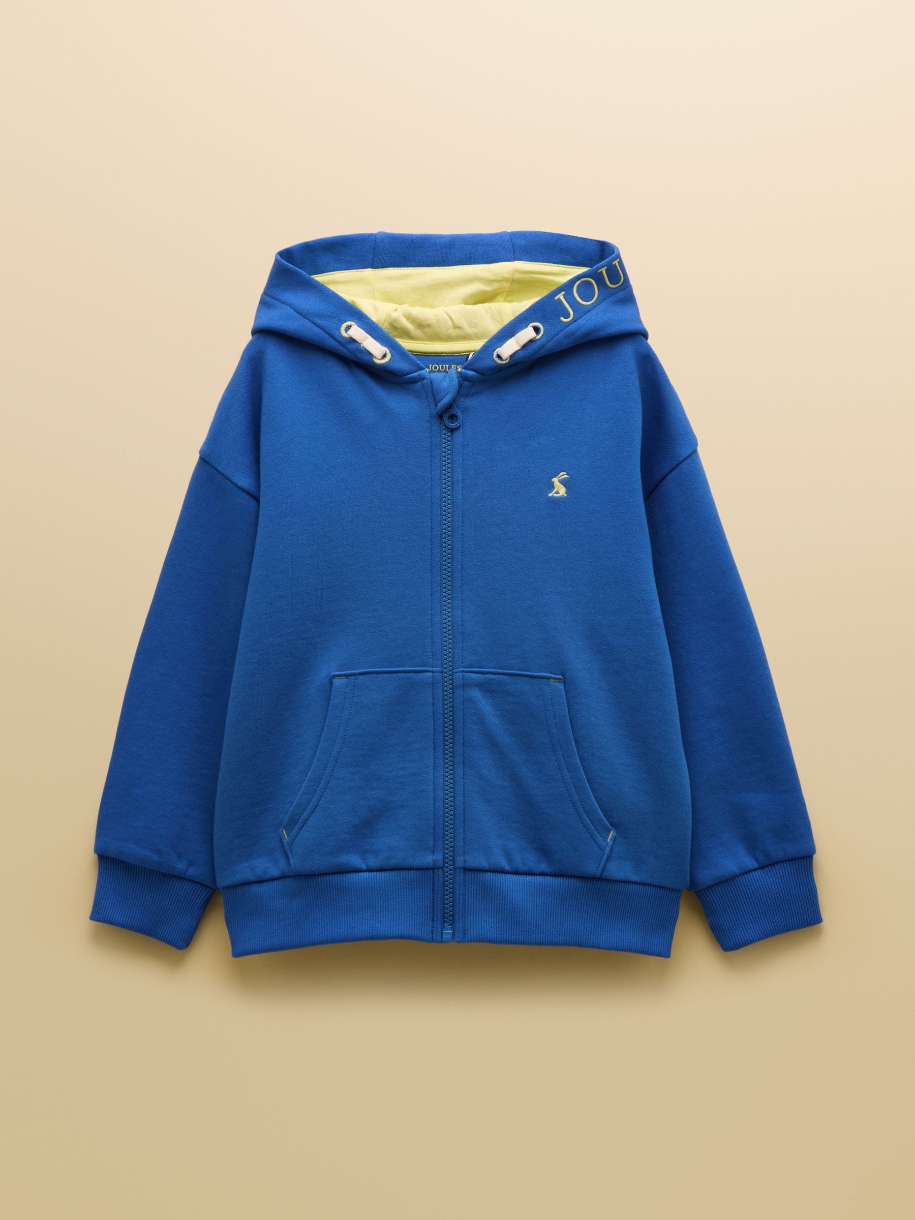 Dsiney Kidz - Joules Boys' Rex Blue Zip Through Hoodie image 1