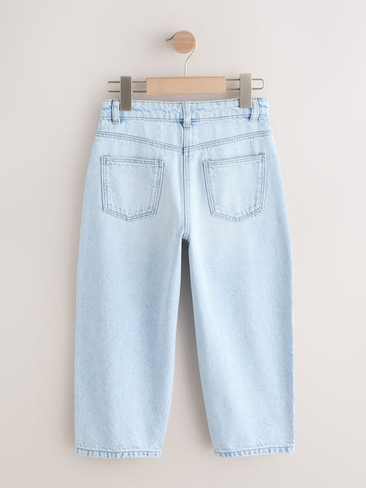 Dsiney Kidz - Denim Light Wash Barrel Jeans (3-16yrs) image 2