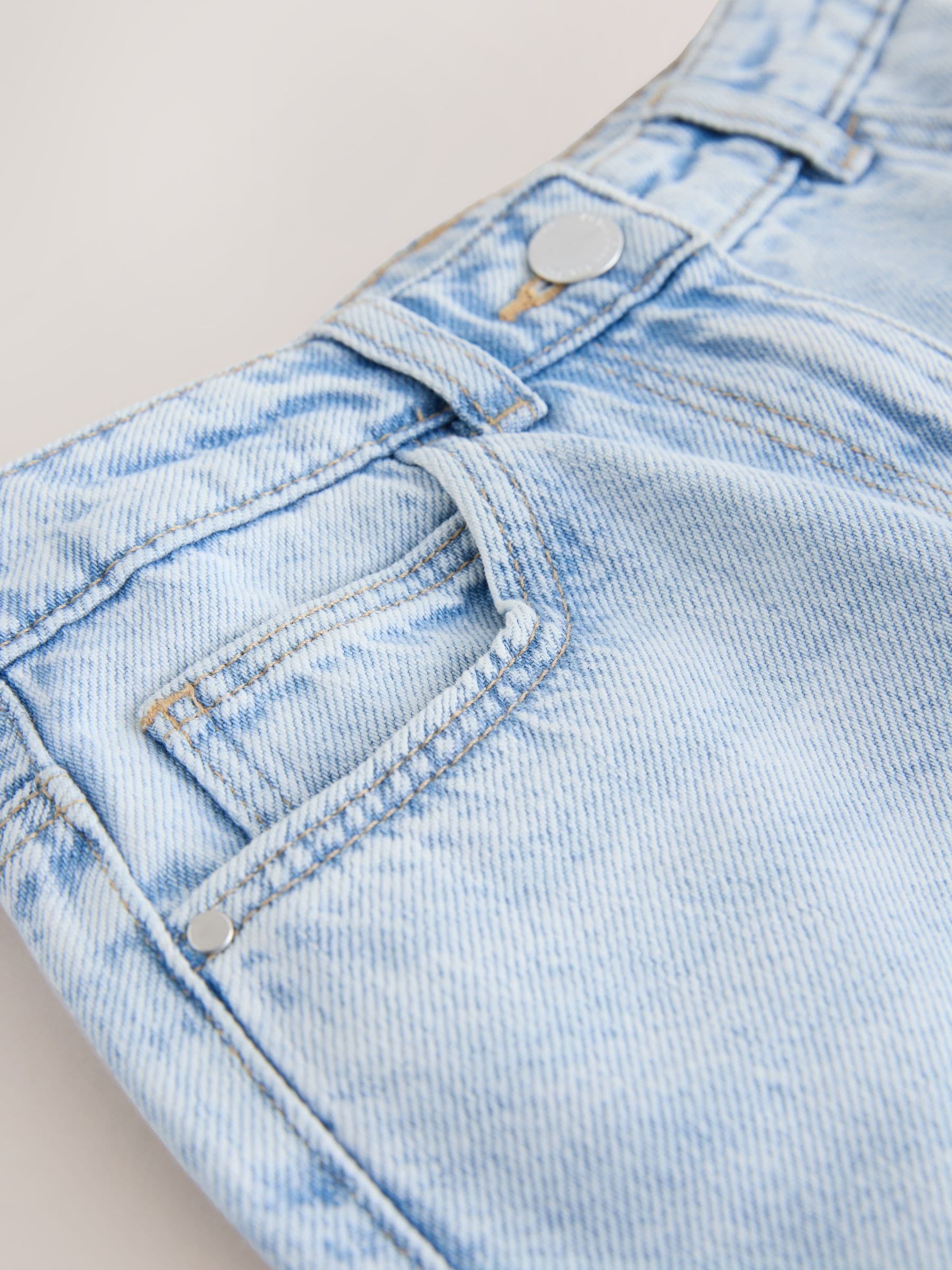 Dsiney Kidz - Denim Light Wash Barrel Jeans (3-16yrs) image 3