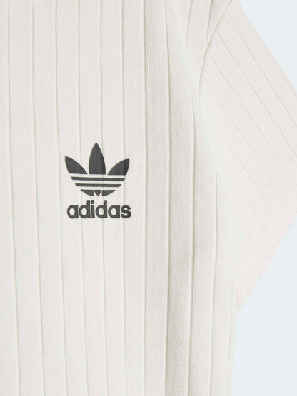 adidas Originals Green T-Shirt and Shorts Wide Rib Infant Set image 5