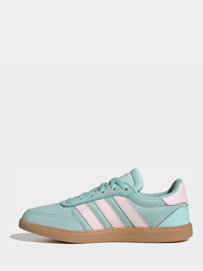 adidas Aqua Blue Breaknet Sleek Junior Trainers image 2