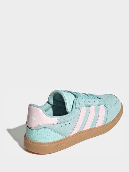 adidas Aqua Blue Breaknet Sleek Junior Trainers image 4