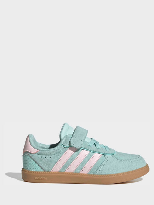 adidas Aqua Blue Breaknet Sleek Kids Trainers image 1
