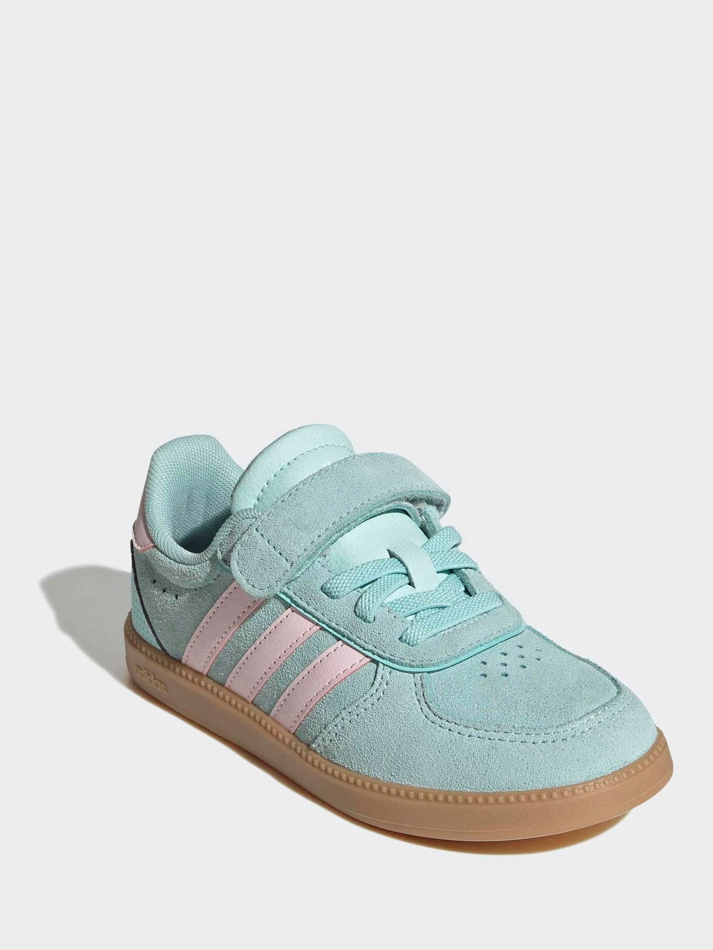 adidas Aqua Blue Breaknet Sleek Kids Trainers image 2