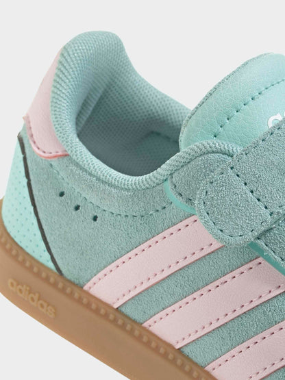 adidas Aqua Blue Breaknet Sleek Kids Trainers image 7