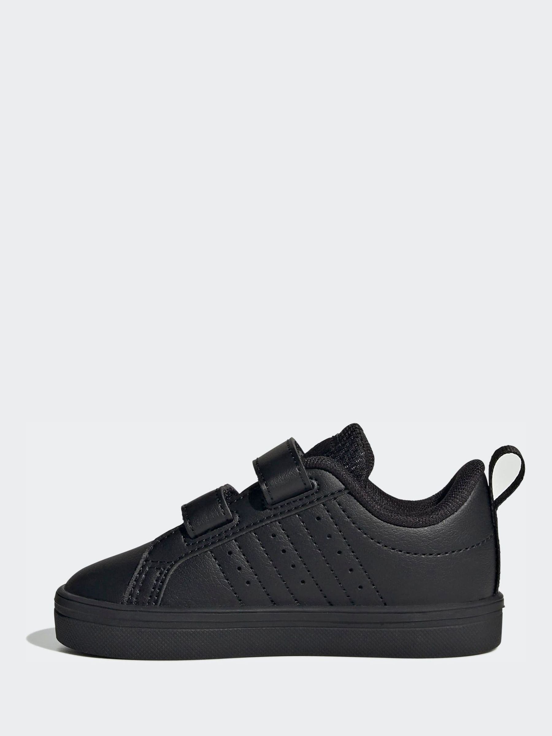 adidas Black VS Pace 2.0 Hook and Loop Infant Trainers image 4
