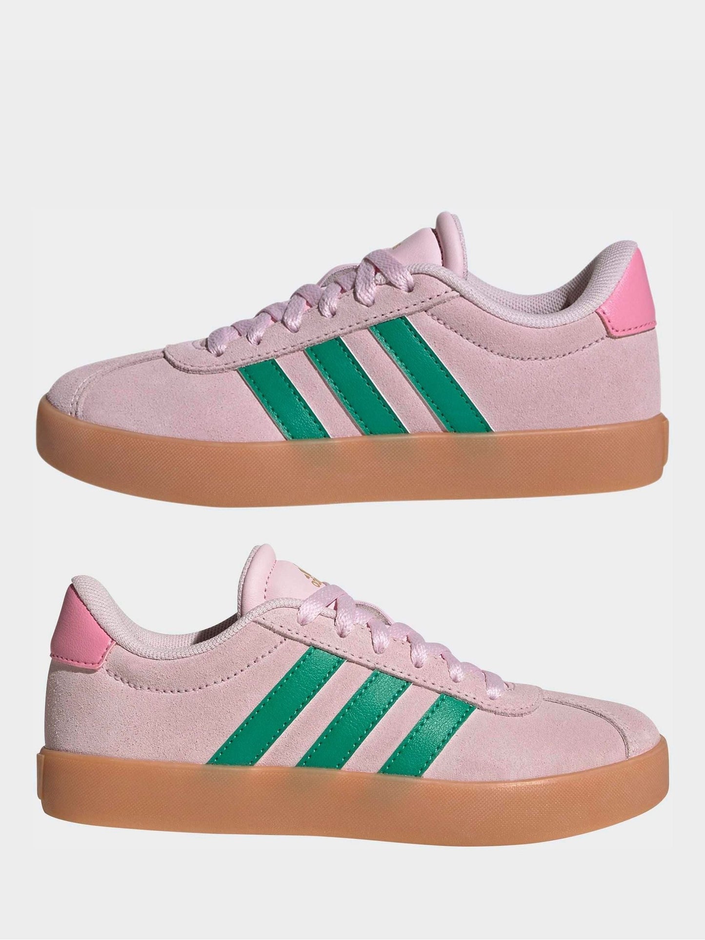 adidas Light Pink VL Court 3.0 Trainers image 5
