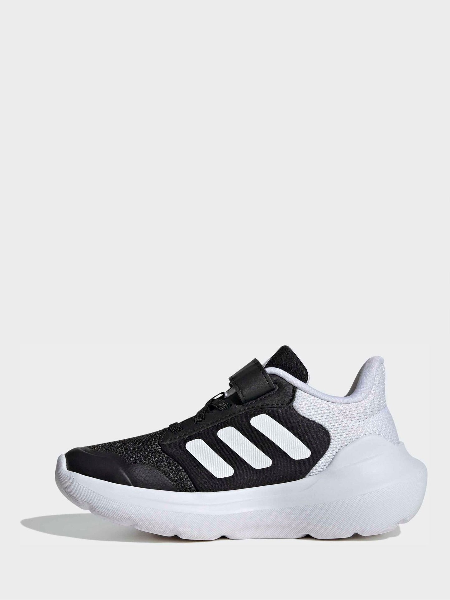 adidas Black/White Tensaur Run 2.0 Hook and Loop Kids Trainers image 2