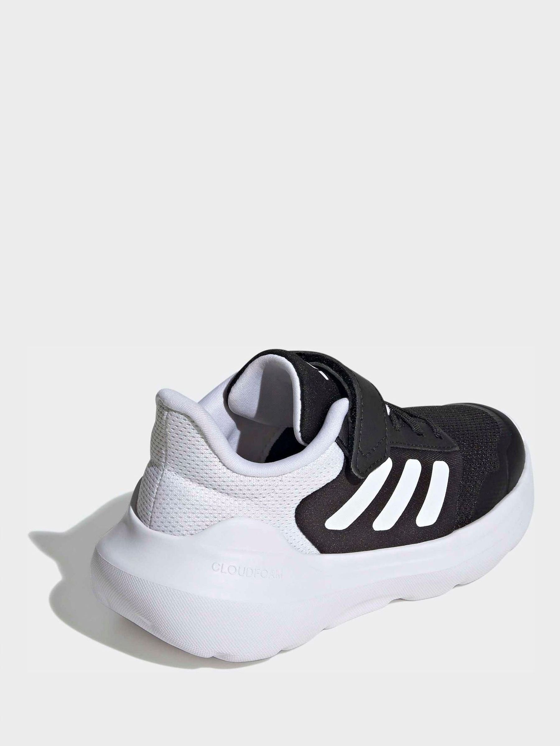adidas Black/White Tensaur Run 2.0 Hook and Loop Kids Trainers image 4
