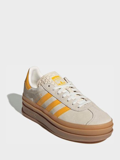 adidas Originals White Gazelle Bold Junior Trainers image 1