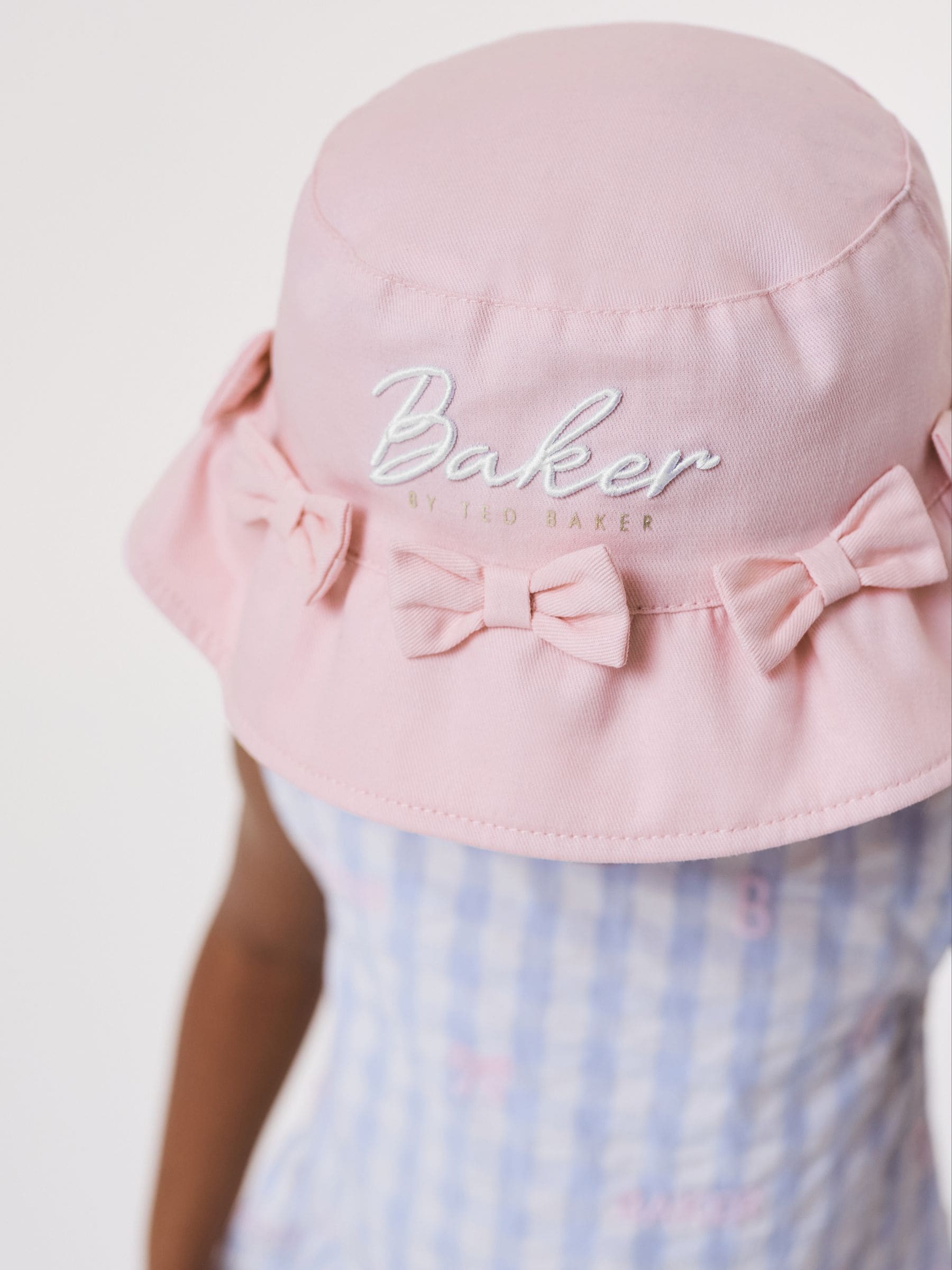Baker by Ted Baker Logo Bucket Pink Hat image 4