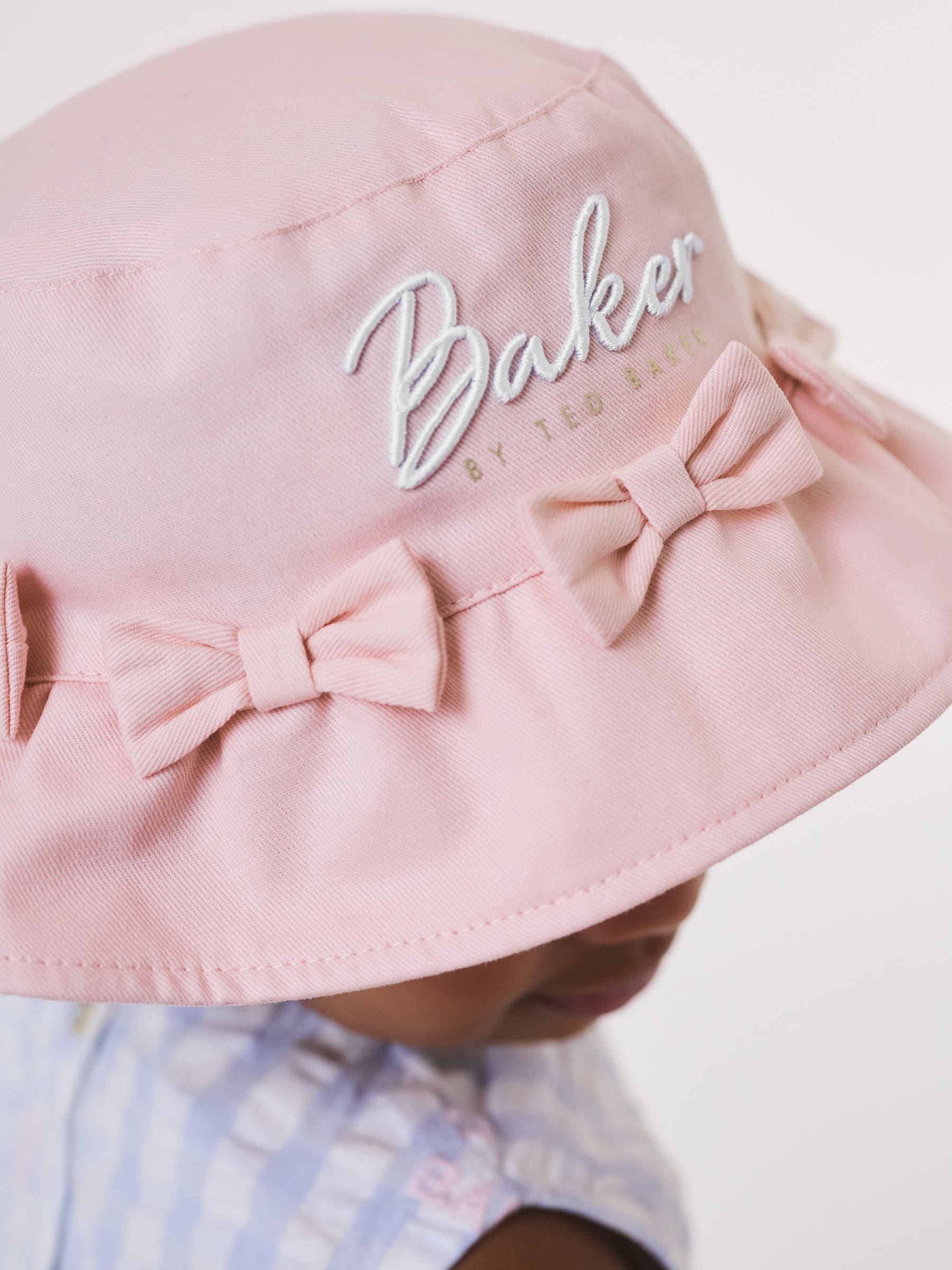 Baker by Ted Baker Logo Bucket Pink Hat image 5