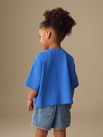 Blue Cherry Short Sleeve T-Shirt (3mths-7yrs) image 3
