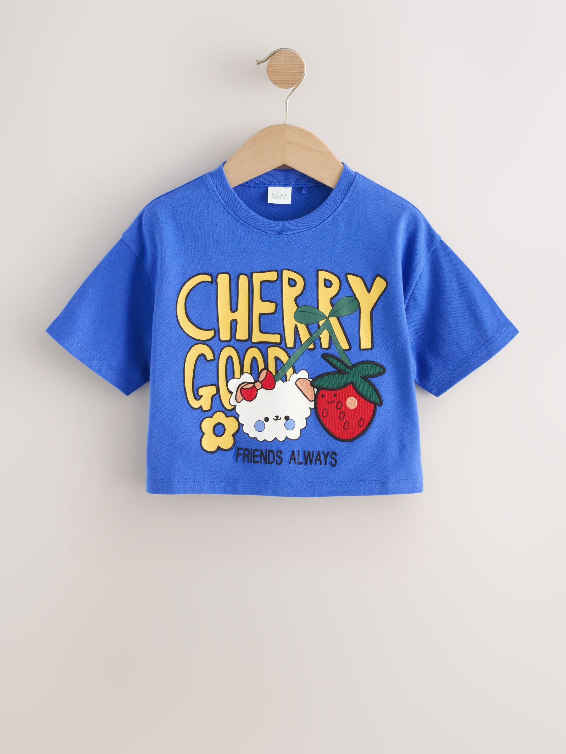 Blue Cherry Short Sleeve T-Shirt (3mths-7yrs) image 5