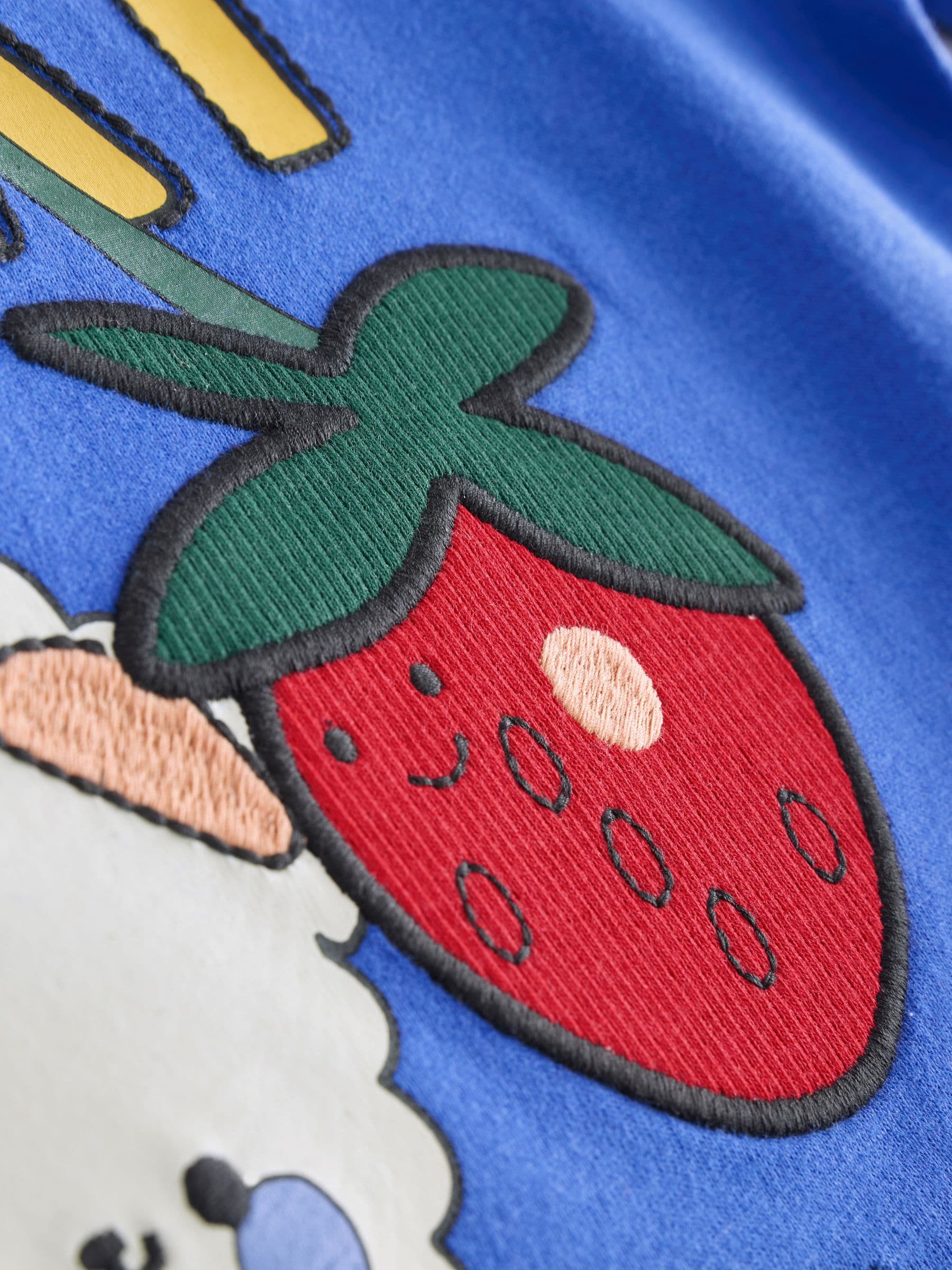 Blue Cherry Short Sleeve T-Shirt (3mths-7yrs) image 7